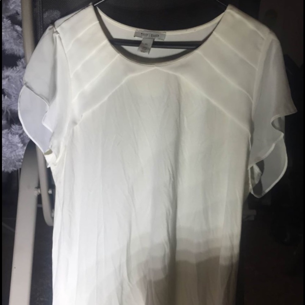 white house black market short sleeve size xl